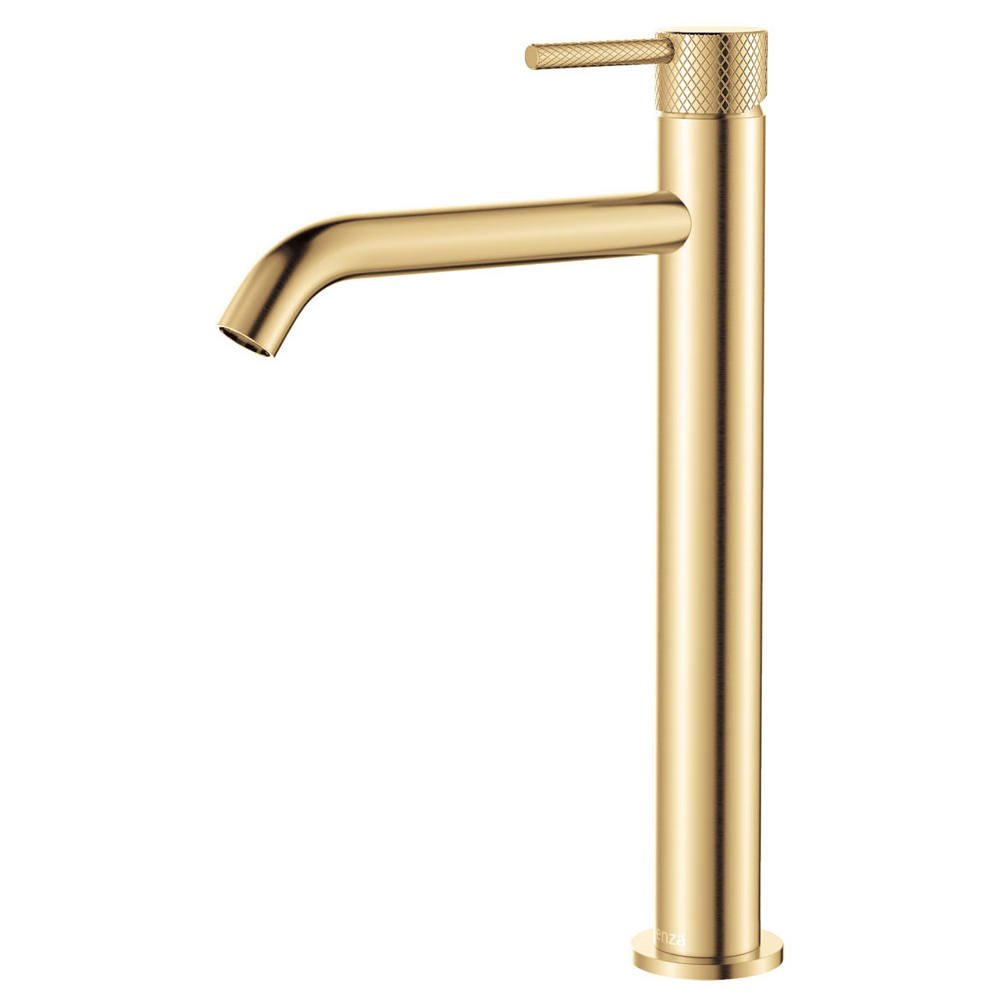 Axle Tall Basin Mixer, Urban Brass