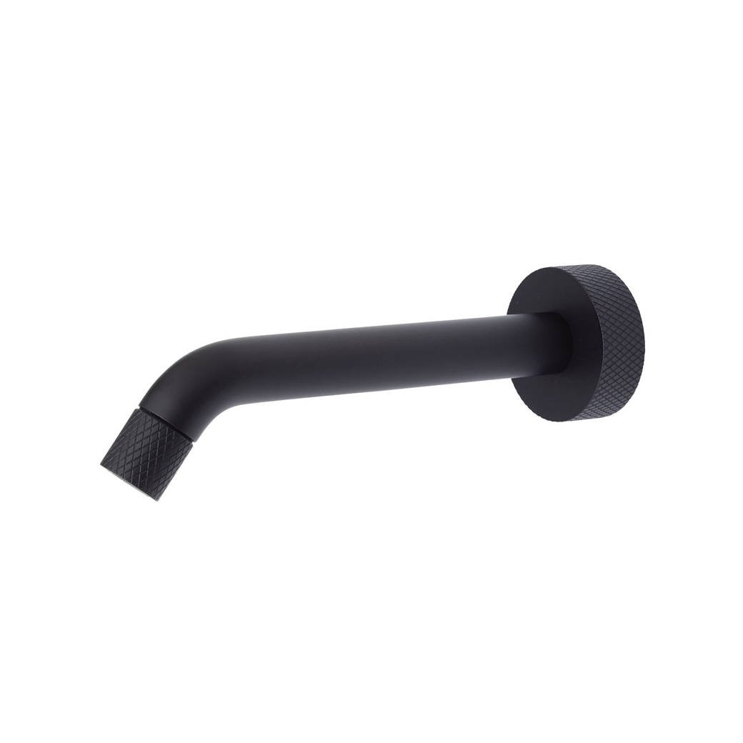 Axle 180mm Basin/Bath Outlet, Matte Black