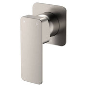 Tono Wall Mixer, Square Plate, Brushed Nickel