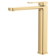 Tono Tall Basin Mixer, Urban Brass