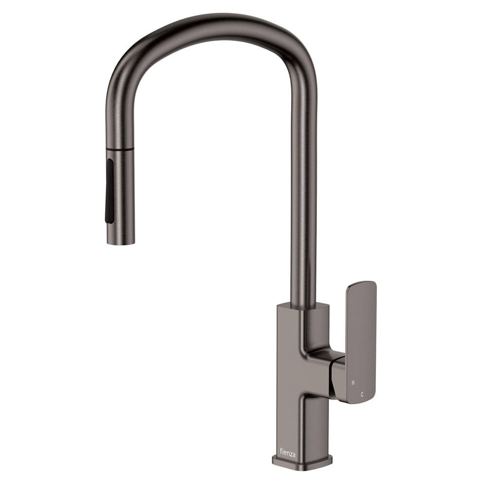 Tono Pull Out Sink Mixer, Gun Metal