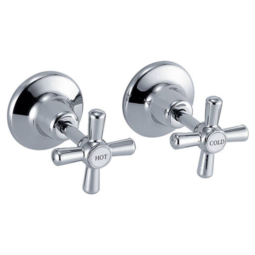 Houston Wall Top Assemblies, Chrome