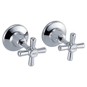 Houston Wall Top Assemblies, Chrome