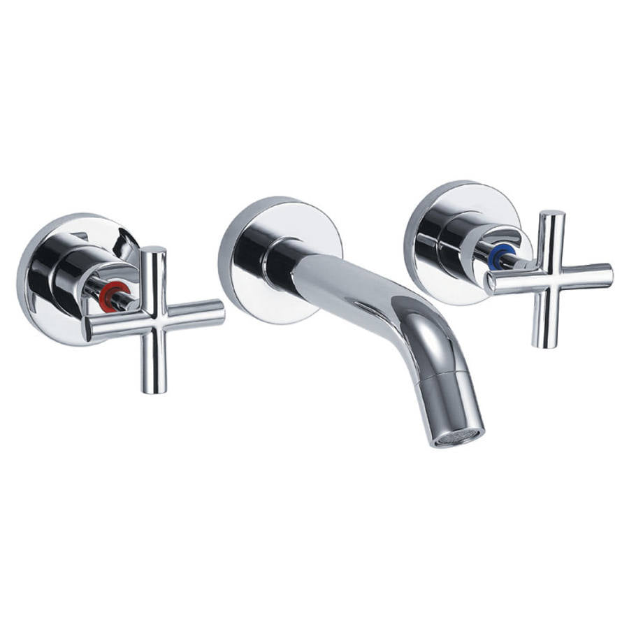 Michelle Bath Set, Chrome