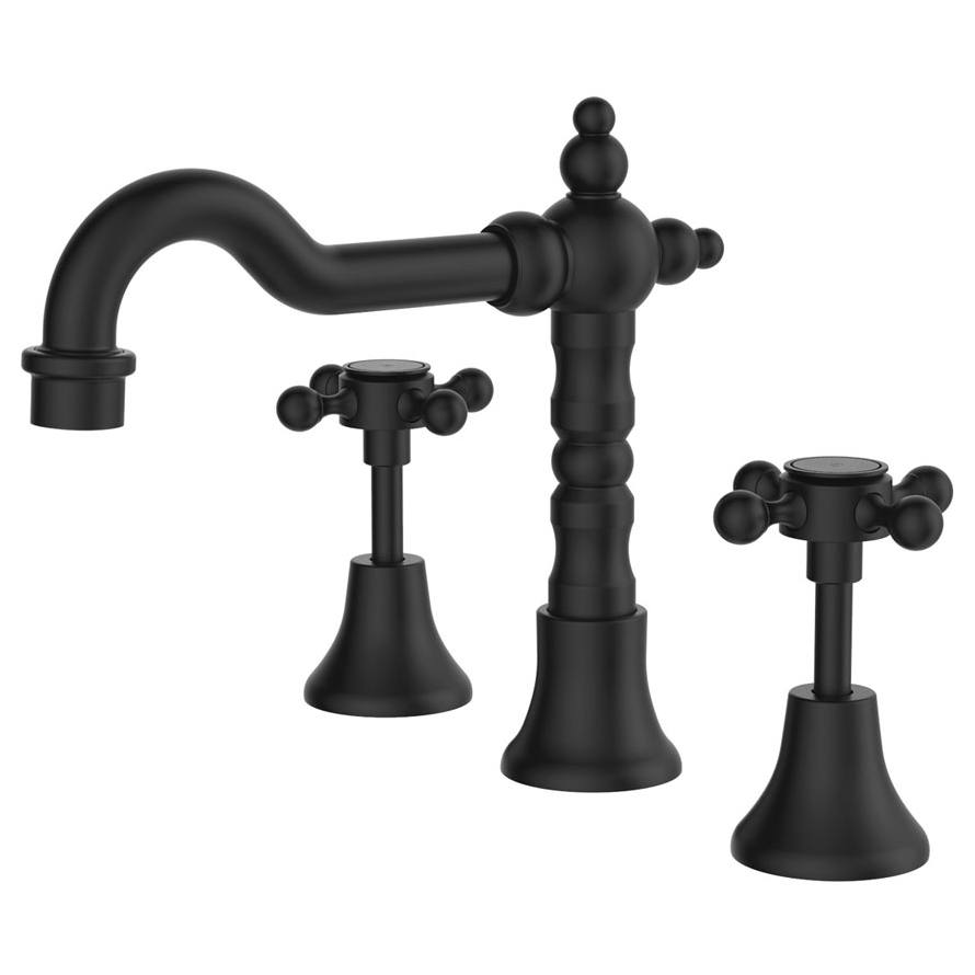Lillian Basin Set, Matte Black