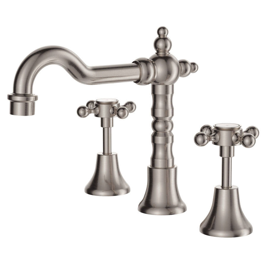 Lillian Basin Set, Brushed Nickel