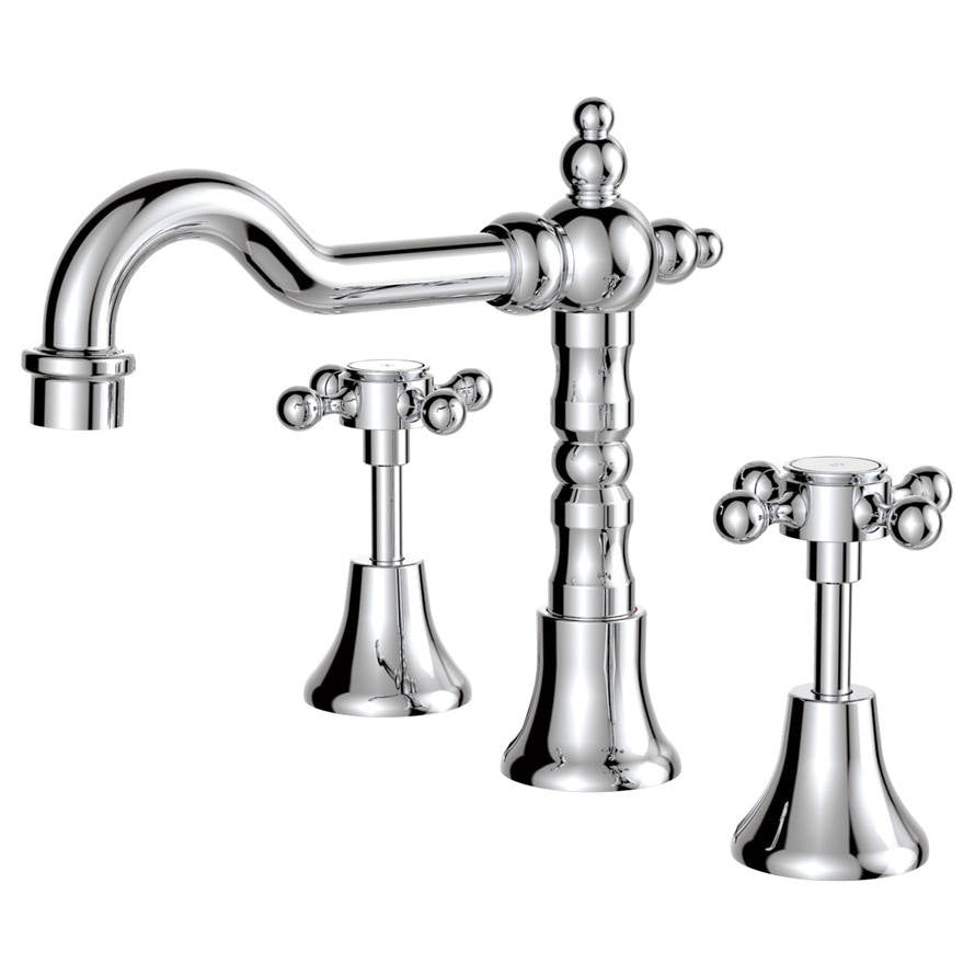 Lillian Basin Set, Chrome