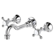 Lillian Wall Set, Chrome