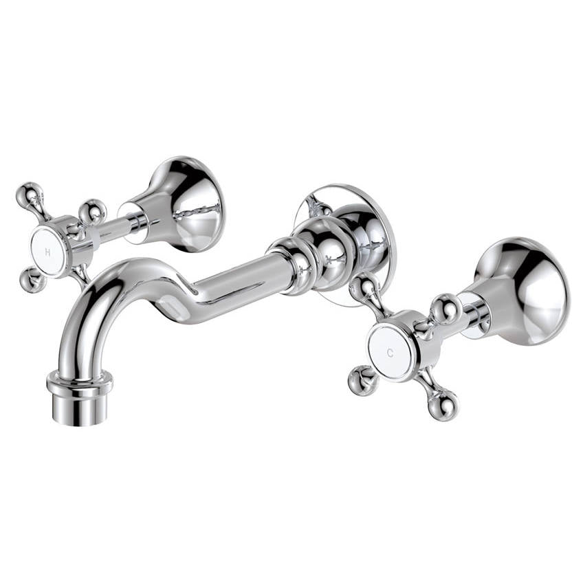Lillian Wall Set, Chrome
