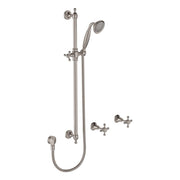 Lillian Rail Shower Set, Brushed Nickel