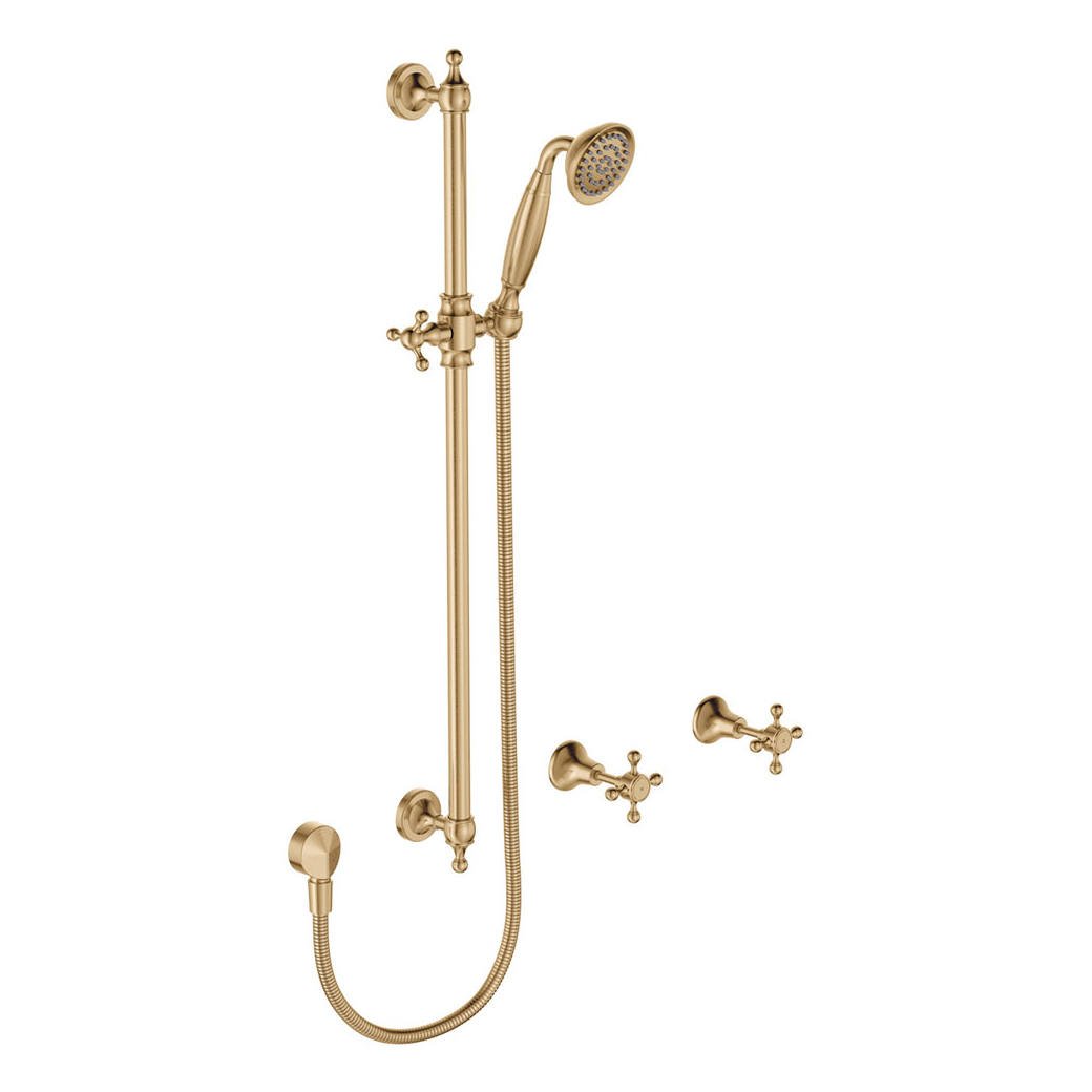 Lillian Rail Shower Set, Urban Brass