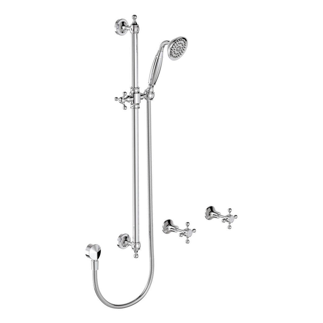 Lillian Rail Shower Set, Chrome