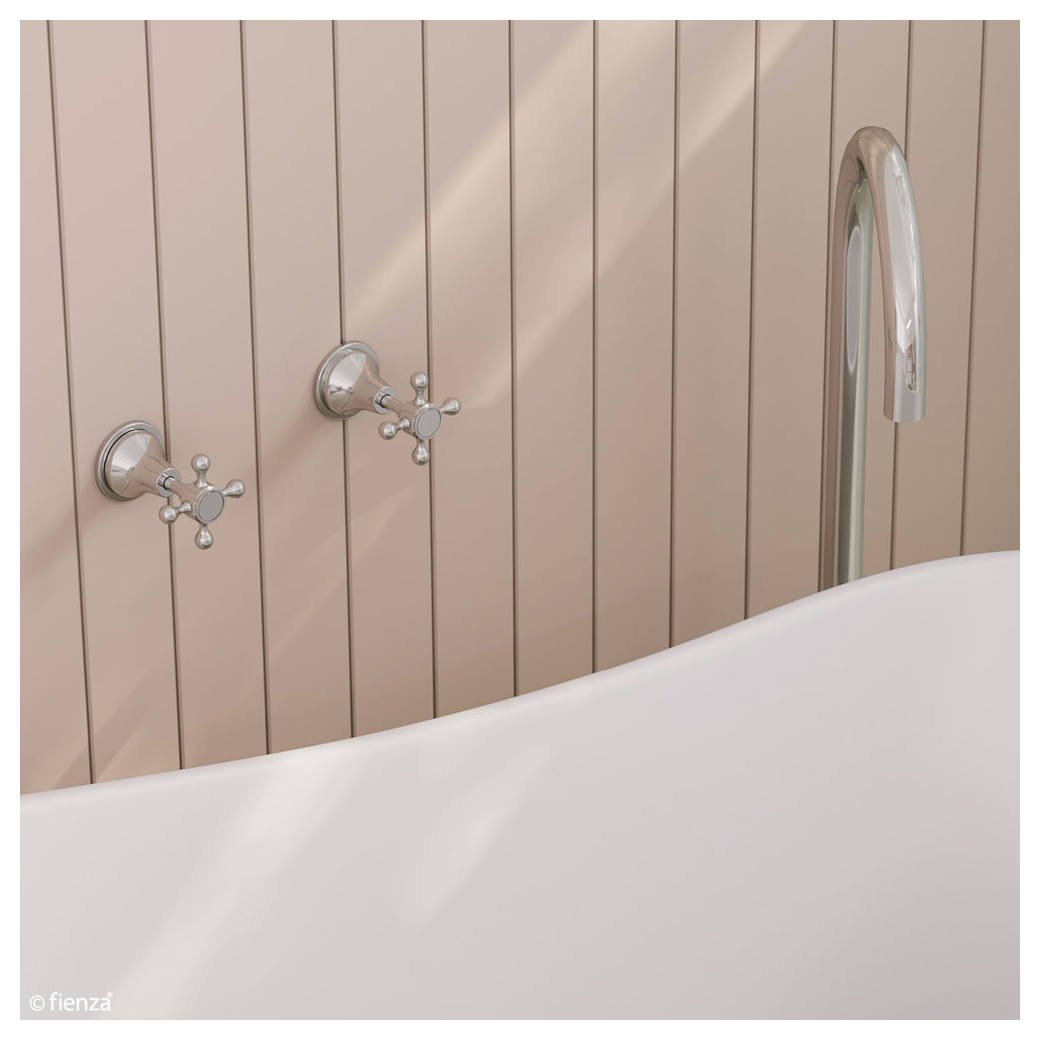 Lillian Wall Top Assemblies, Chrome