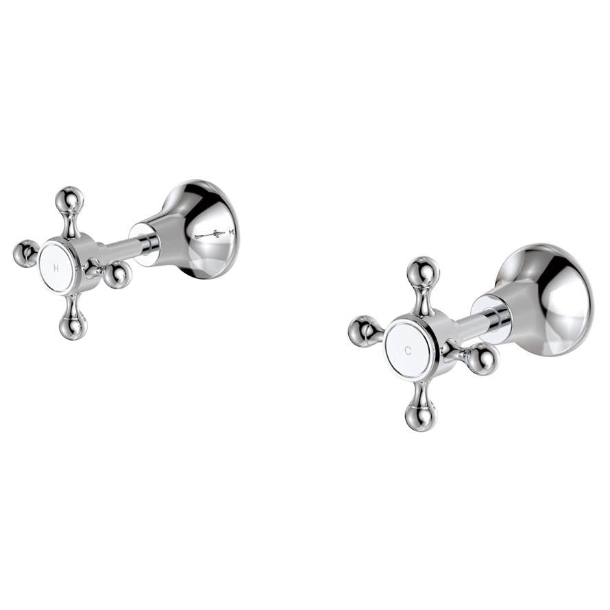 Lillian Wall Top Assemblies, Chrome