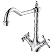 Lillian Shepherds Crook Sink Mixer, Chrome