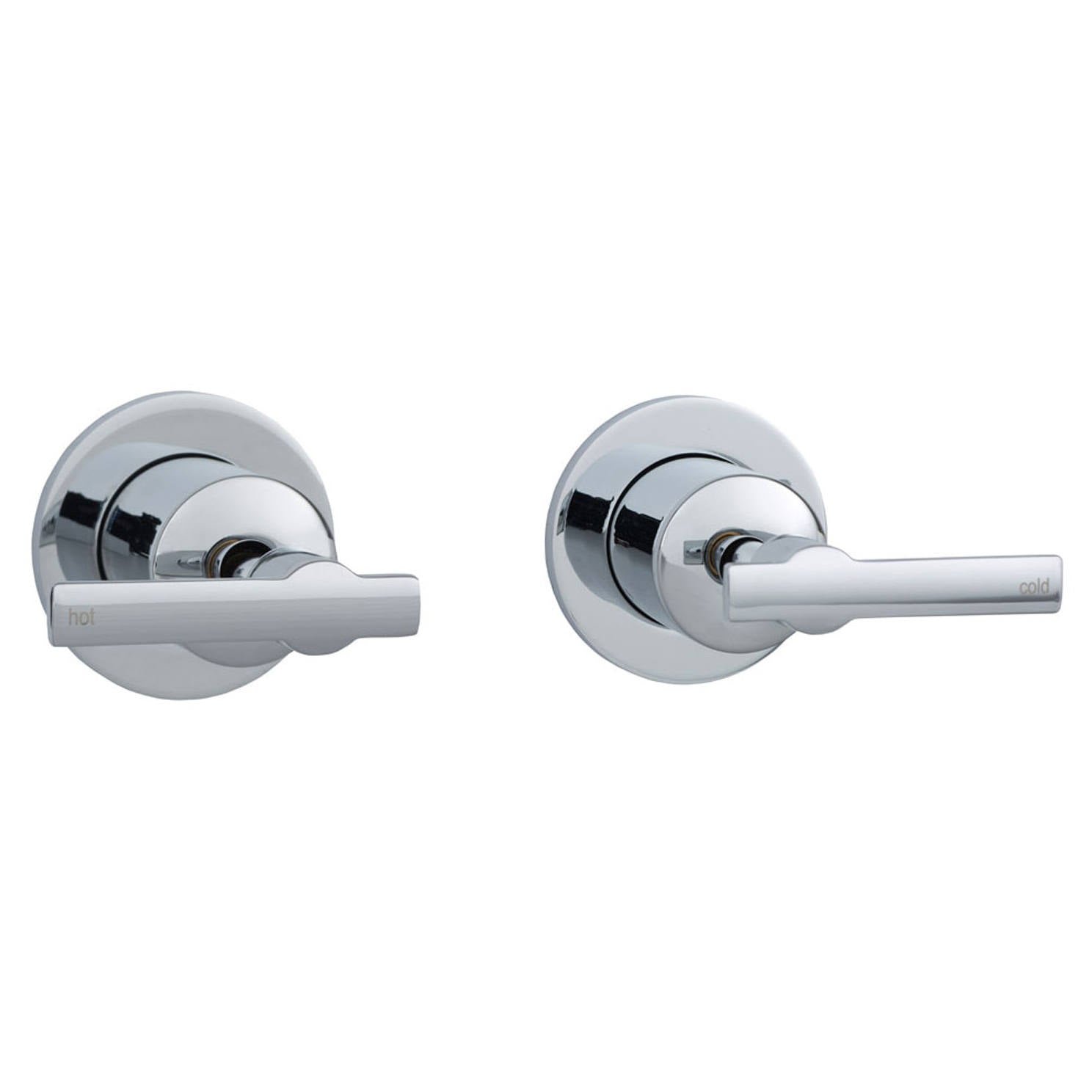 Michelle Lever Wall Top Assemblies, Chrome