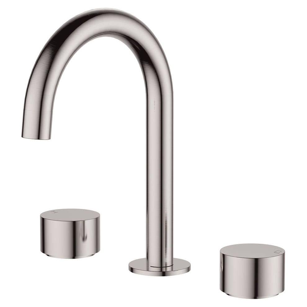 Kaya Basin Tap Set, Brushed Nickel
