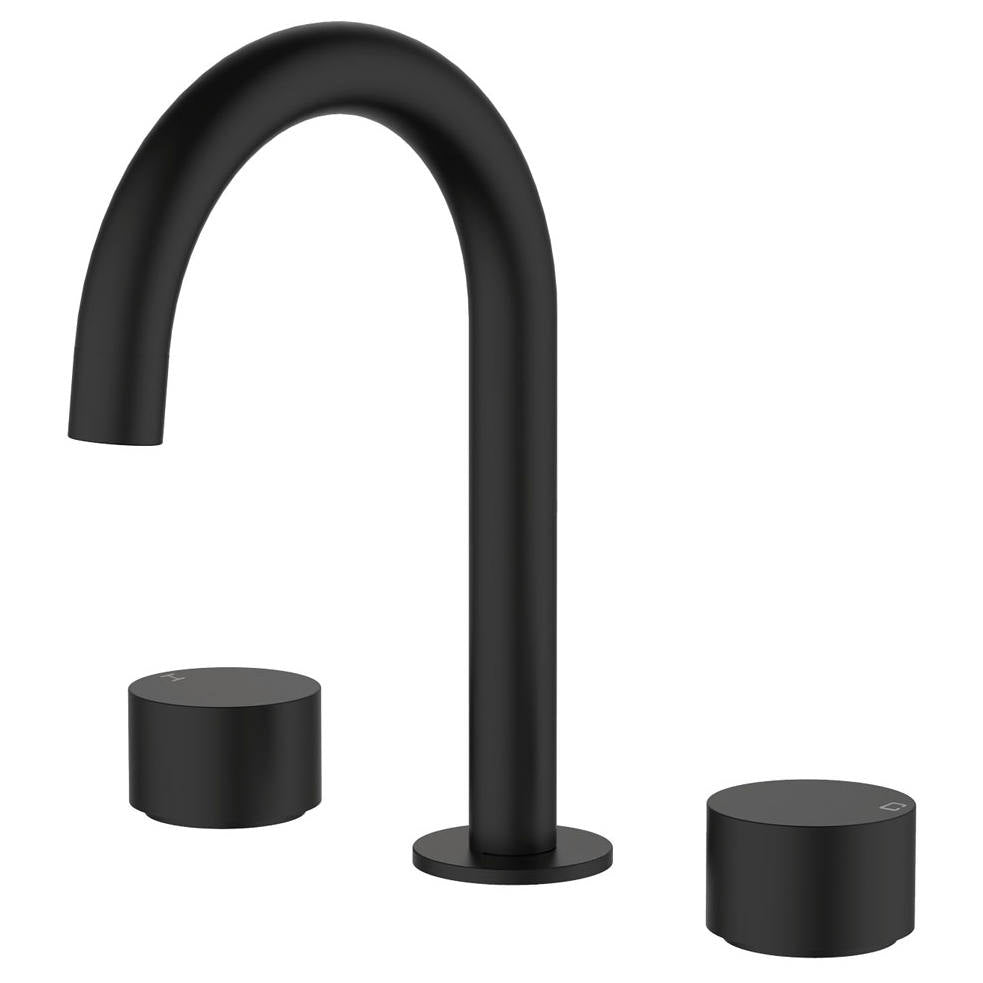 Kaya Basin Tap Set, Matte Black