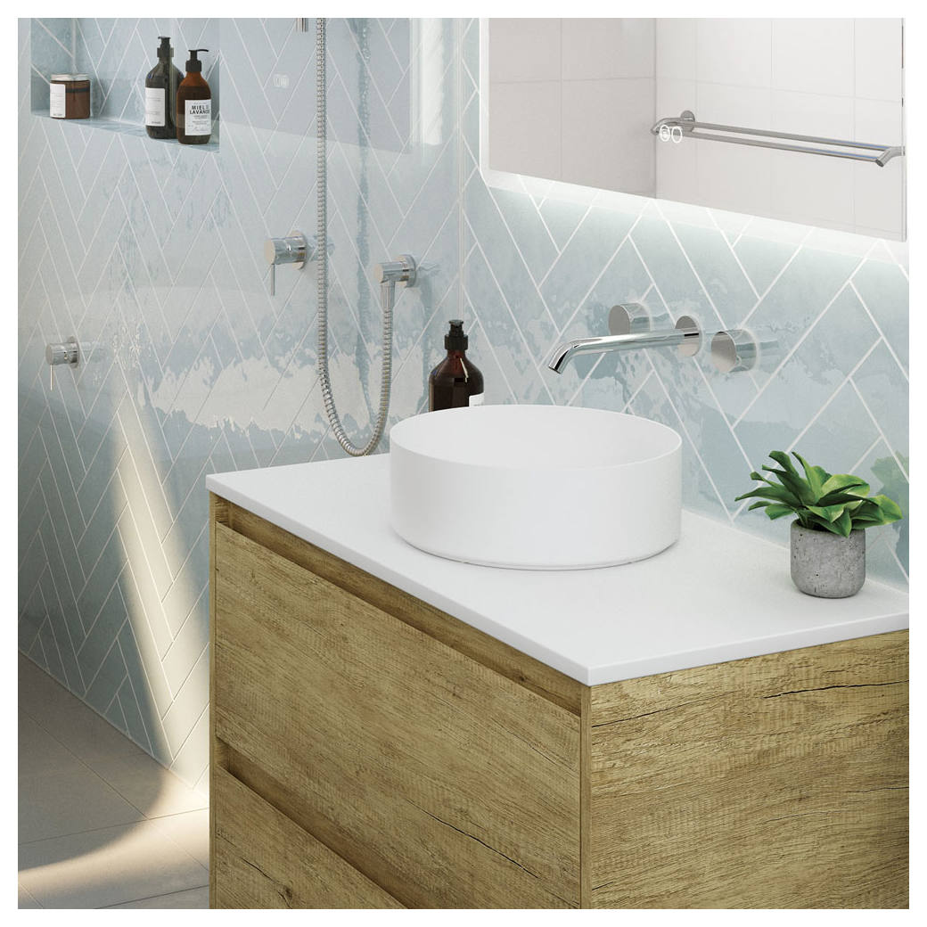 Kaya Wall Tap Set, Chrome