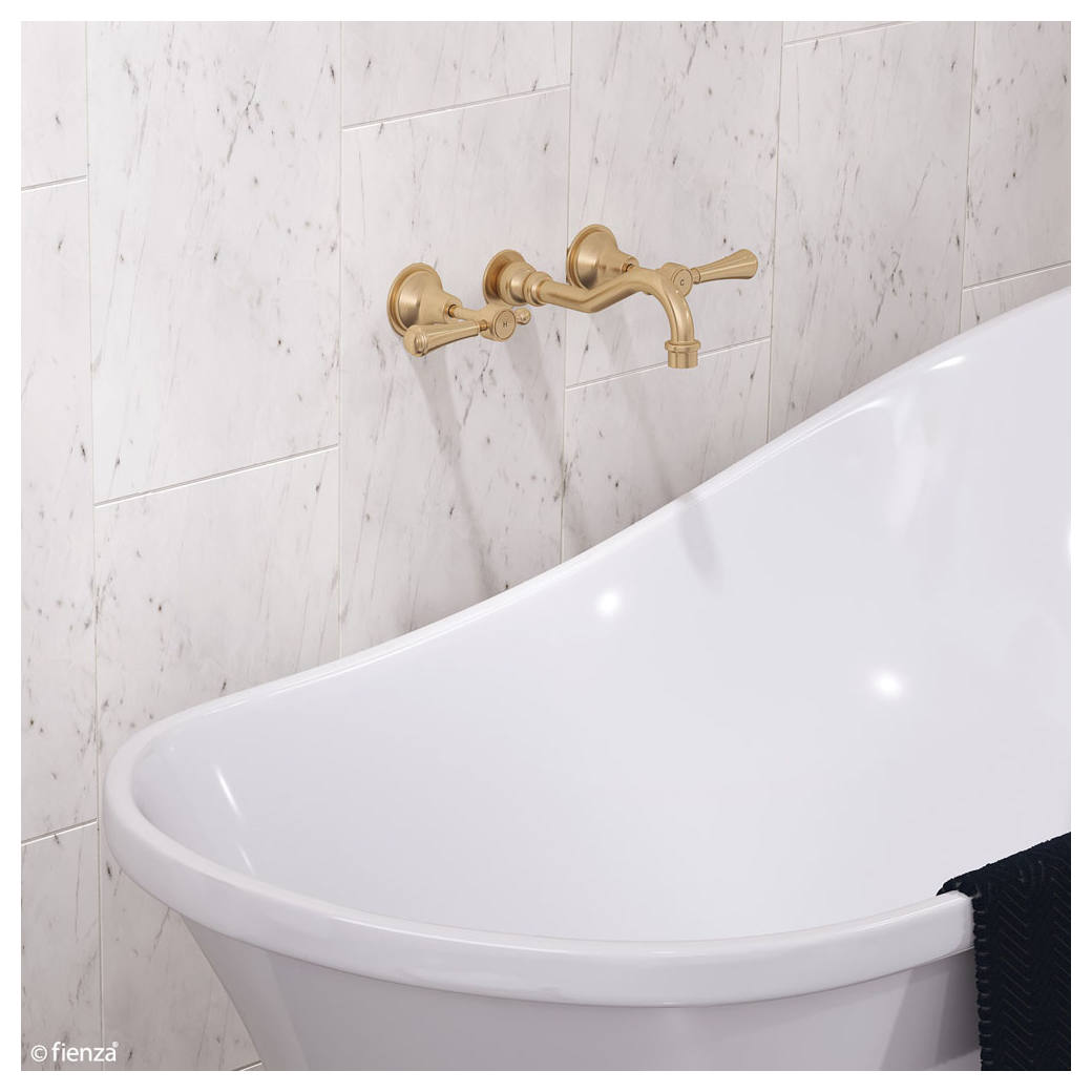 Lillian Lever Wall Set, Urban Brass