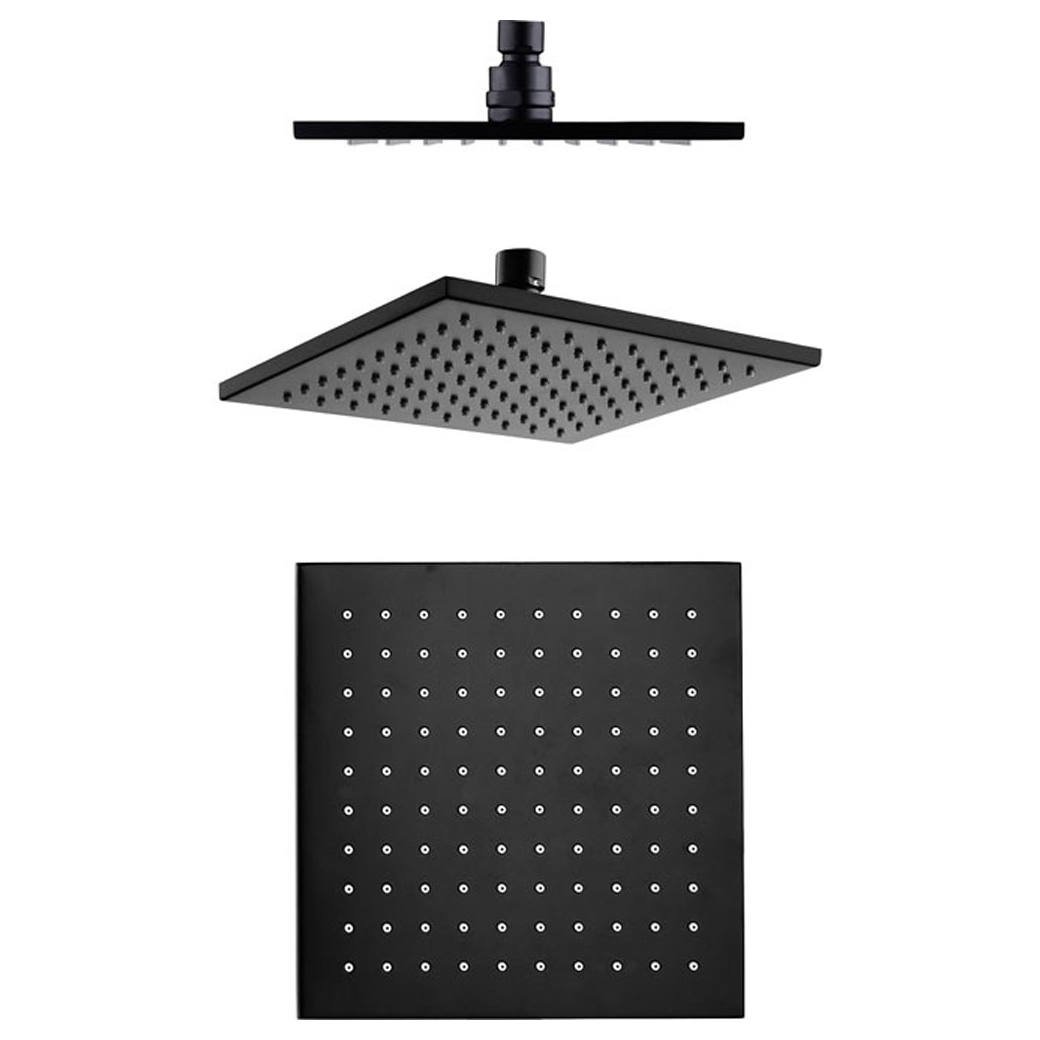 Modena Shower Head, 200mm, Matte Black