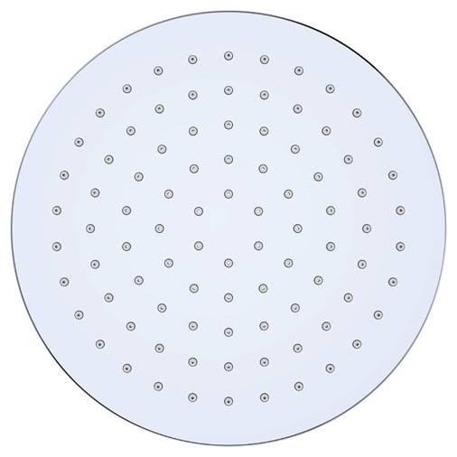 Starry Eco Flow Shower Head, Chrome