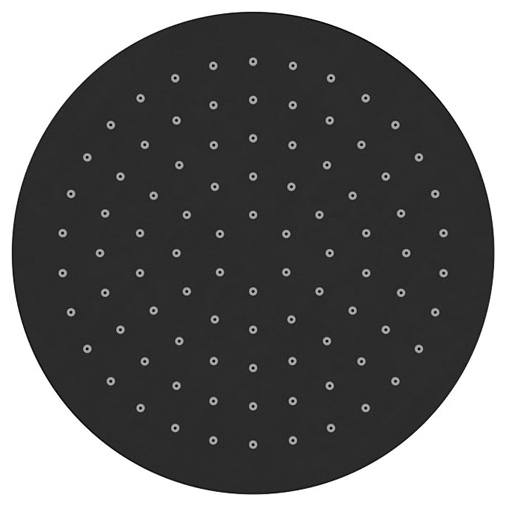 Starry Eco Flow Shower Head, Matte Black