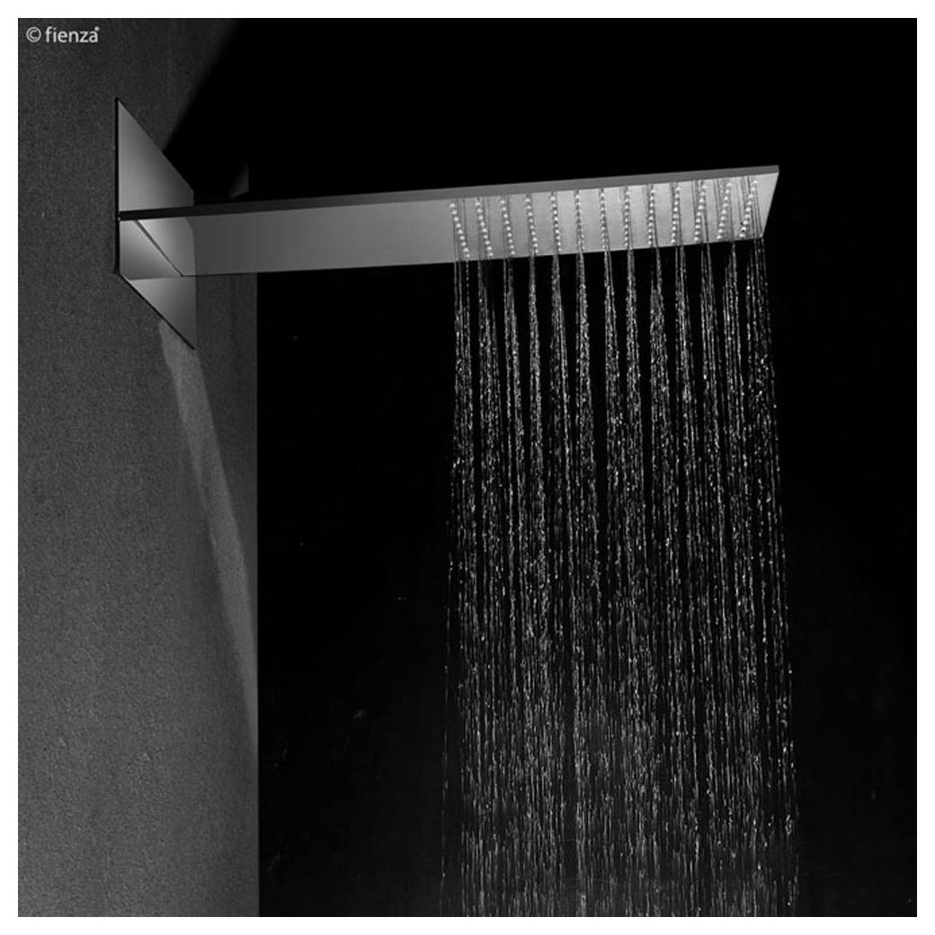 Komo Wall Mounted Overhead Sheet Shower, Chrome