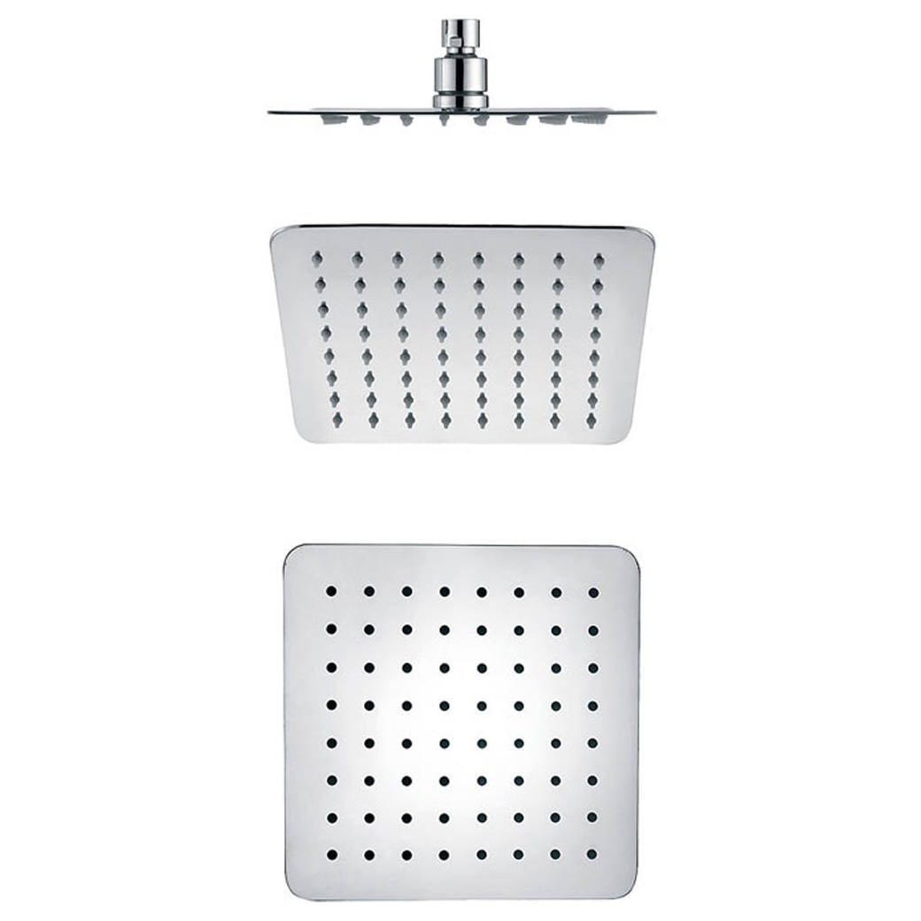 Slice Square Shower Head, 200mm, Chrome