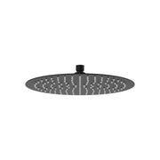 Slice Round Shower Head, 300mm, Matte Black
