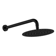 Kaya Shower Arm Set, Matte Black