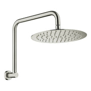 Kaya Gooseneck Shower Arm Set, Brushed Nickel