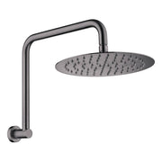 Kaya Gooseneck Shower Arm Set, Gun Metal