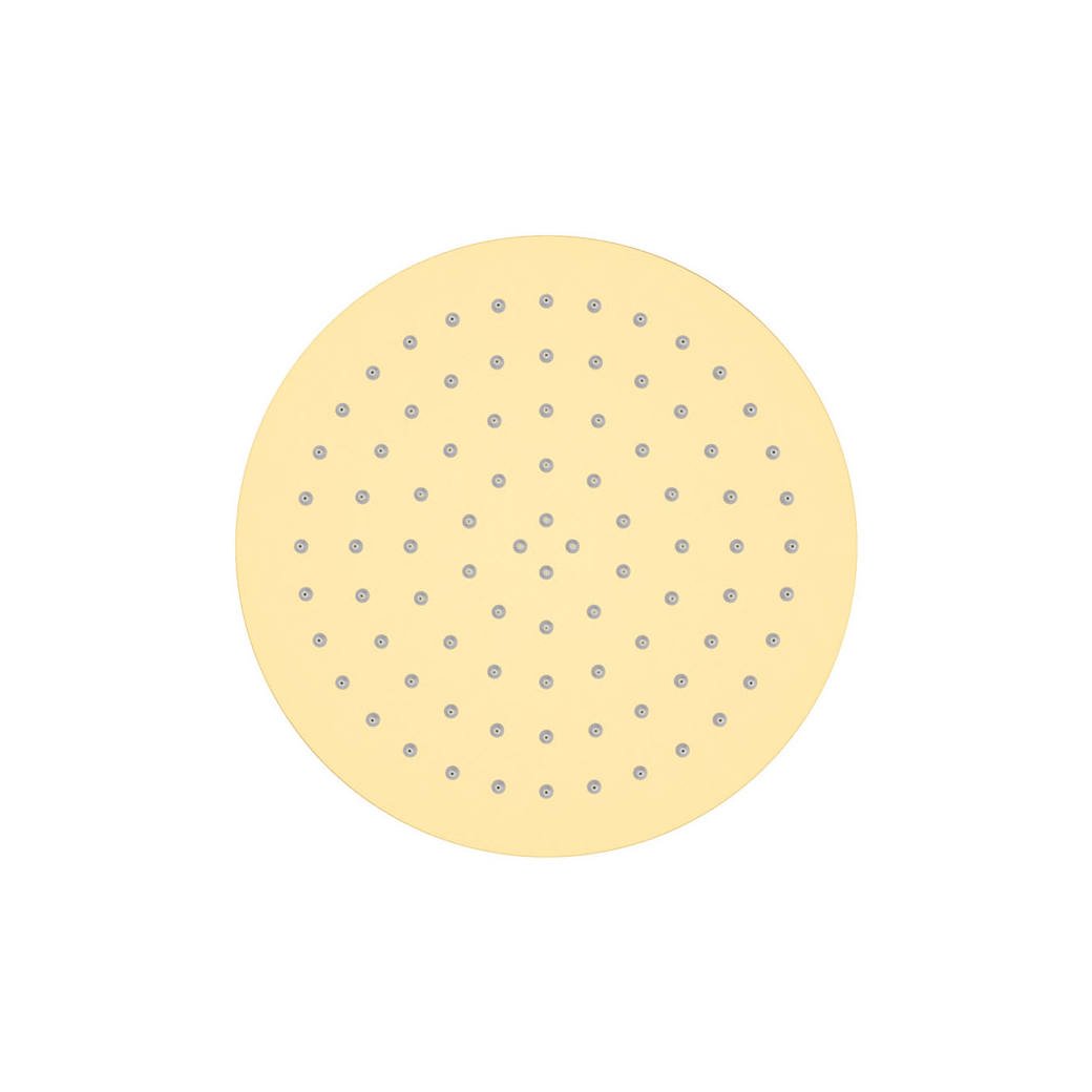 Kaya Shower Head, 250mm, Urban Brass