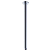Round Shower Dropper, 450mm, Chrome
