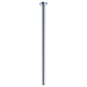 Round Shower Dropper, 600mm, Chrome