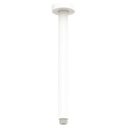 Round Shower Dropper, 300mm, Matte White