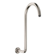 Classical Fixed Swan-Neck Arm, Brushed Nickel