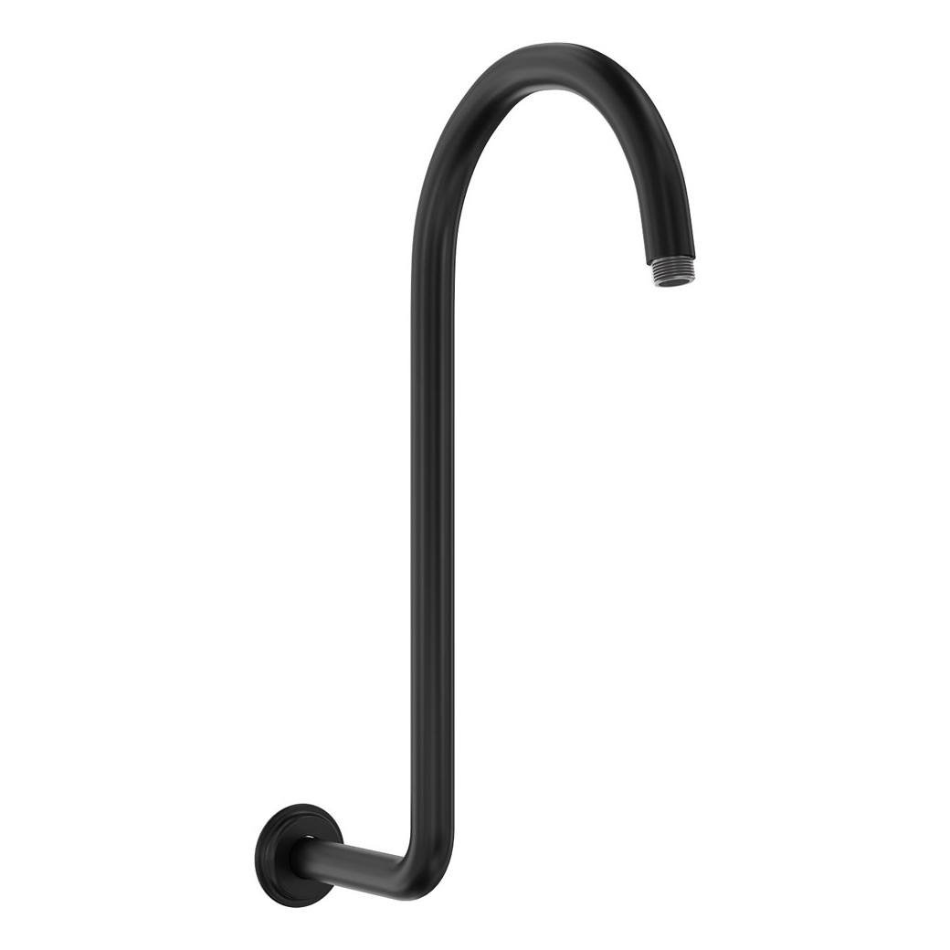Classical Fixed Swan-Neck Arm, Matte Black