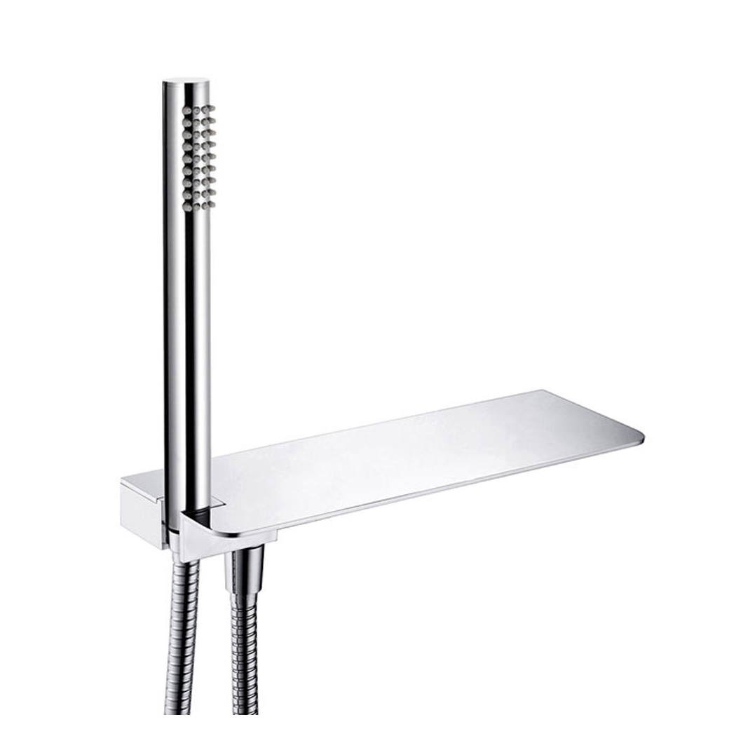 Empire Hand Shower with Shelf, Chrome