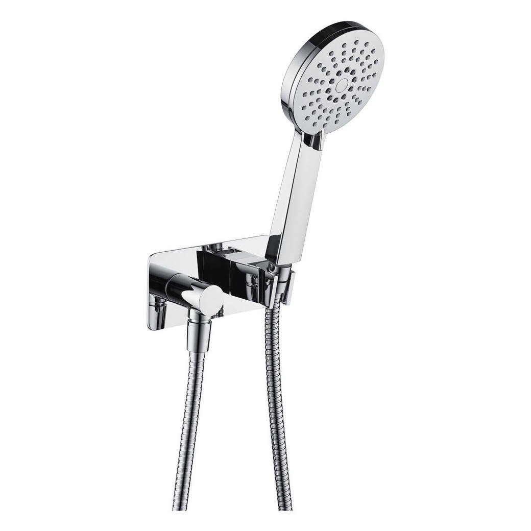 Empire Hand Shower, Soft Square Plate, Chrome