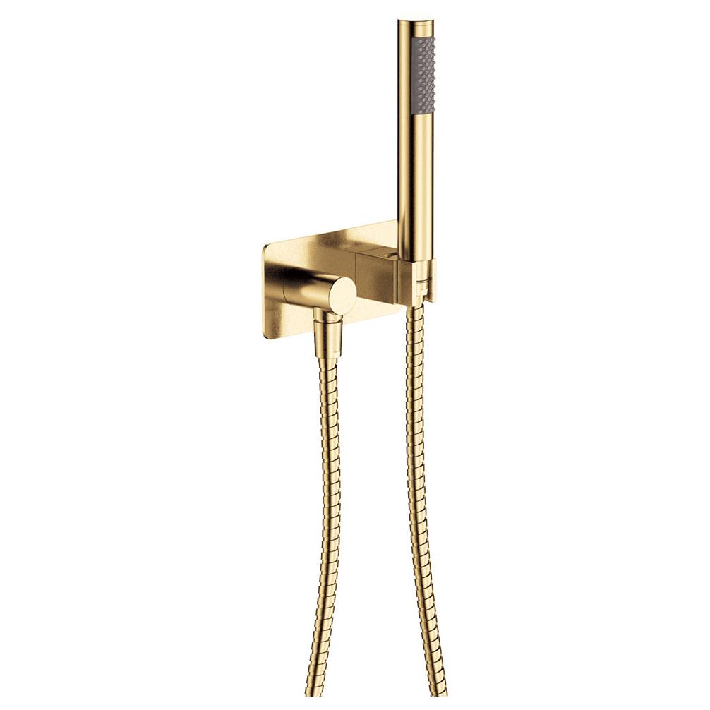 Isabella Hand Shower, Soft Square Plate, Urban Brass