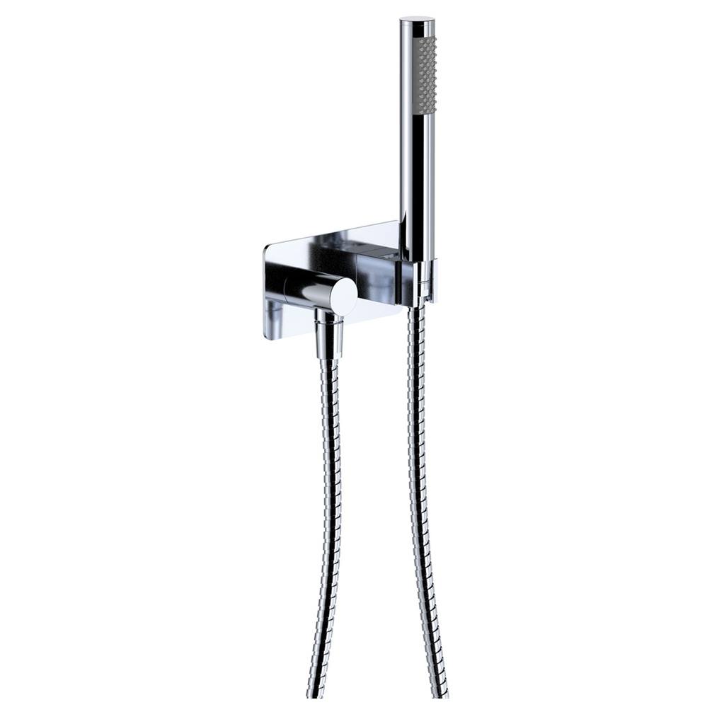 Isabella Hand Shower, Soft Square Plate, Chrome