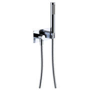 Isabella Hand Shower, Soft Square Plate, Chrome