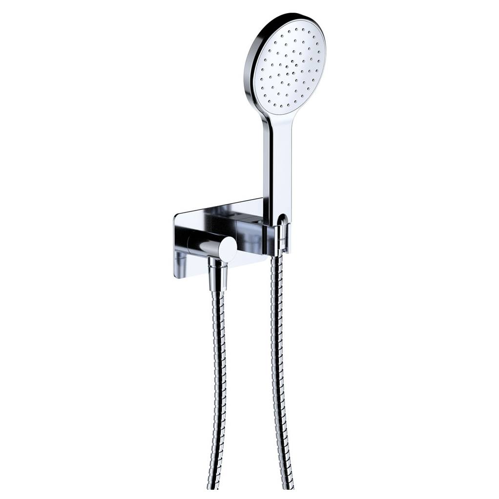 Kaya Hand Shower, Rectangular Plate, Chrome