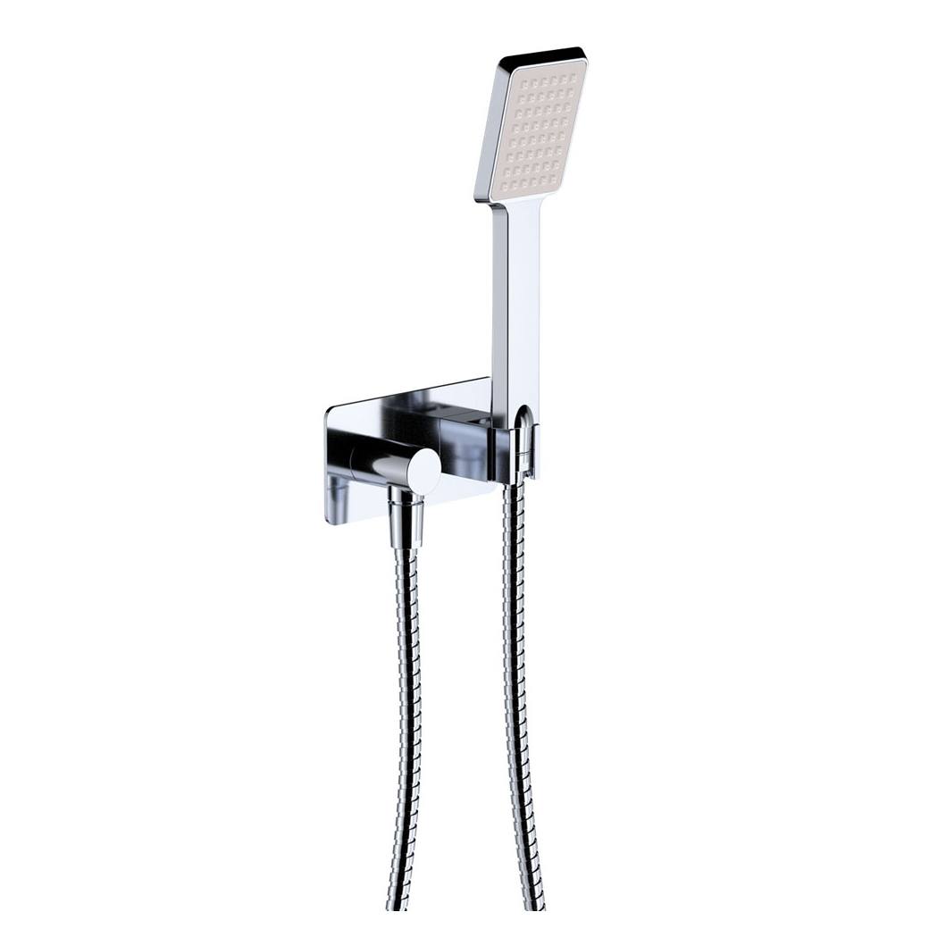 Koko Hand Shower, Soft Square Plate, Chrome