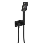 Tono Hand Shower, Soft Square Plate, Matte Black
