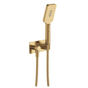 Tono Hand Shower, Soft Square Plate, Urban Brass