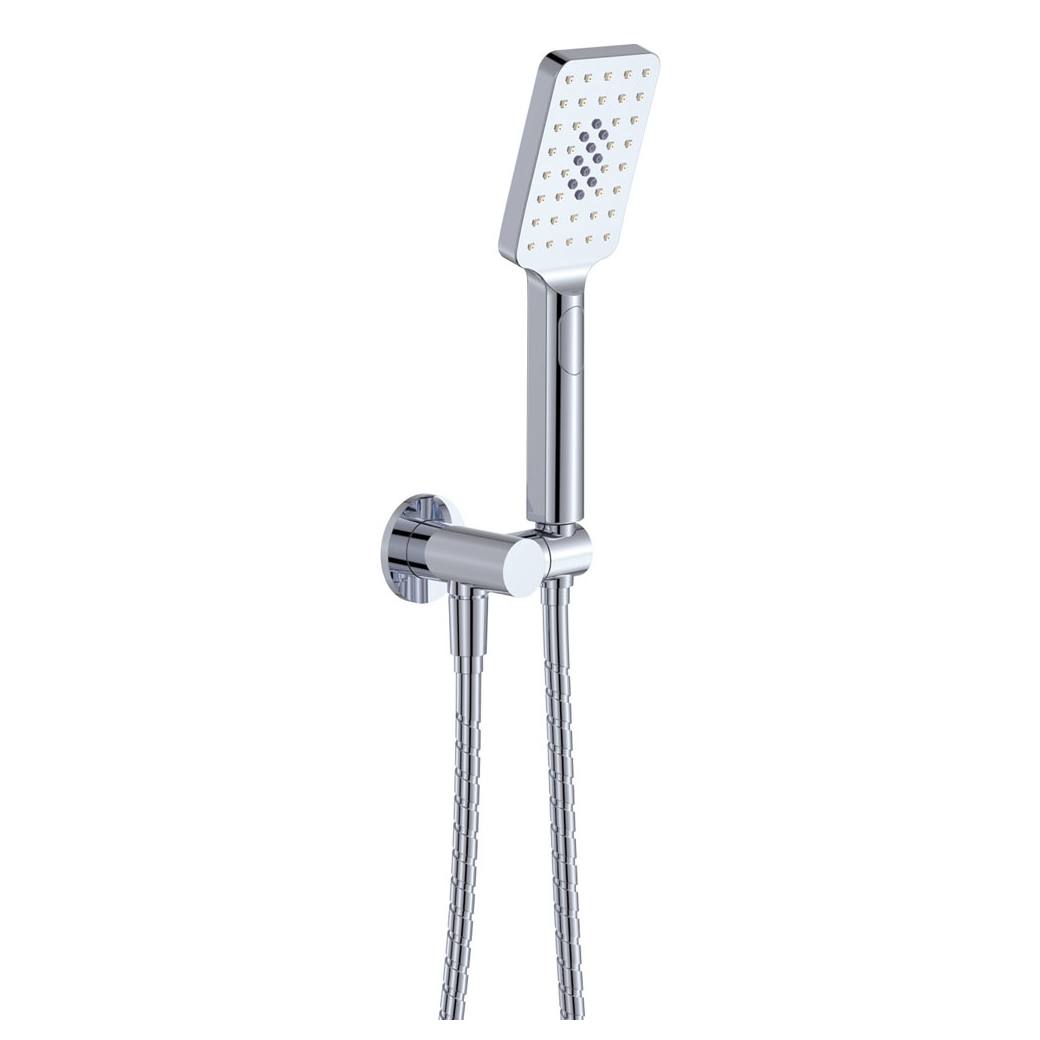 Tono Hand Shower, Round Plate, Chrome