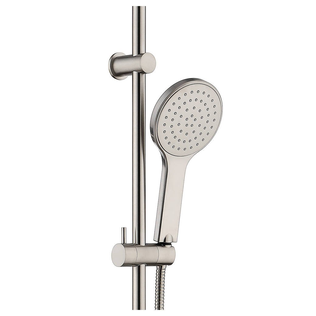 Kaya Rail Shower, Brushed Nickel
